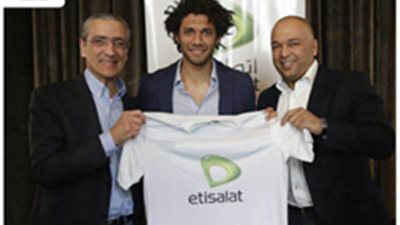 محمد النني سفيرا لـ«اتصالات مصر»