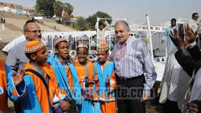 بالصور.. احتفالات «العامرى» بالمهرجان الرياضى للألعاب الشعبية بأسوان