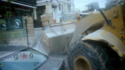 بالصور.. غلق وتشميع كافيه شهير بالكوربة