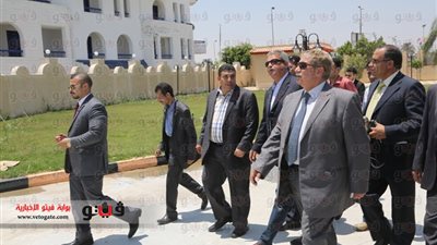 بالصور.. وزير الرياضة ومحافظ الإسماعيلية يتفقدان بيت شباب المحافظة