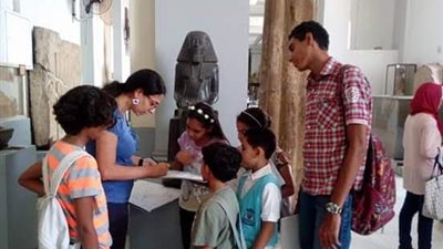 المتحف المصرى ينظم برنامجا تعليميا للأطفال بعنوان «ألوان أجدادنا»