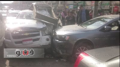 إصابة شخصين في تصادم مروع بشمال سيناء