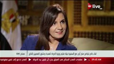 بالفيديو.. وزيرة الهجرة: أوضاع المصريين في قطر مستقرة