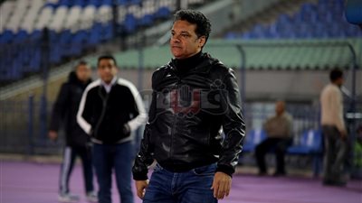 إيهاب جلال يغيب عن المؤتمر الصحفي لمباراة الزمالك والإنتاج