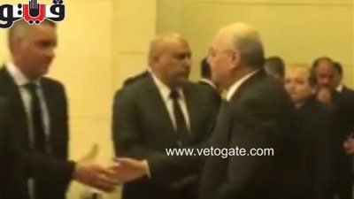 موسى مصطفى موسى في عزاء سمير زاهر (فيديو)