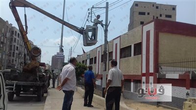 بالصور.. رئيس «سمنود» يتابع أعمال النظافة والتجميل