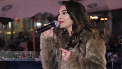 بالصور.. كارمن سليمان تشعل حفل عيد الحب بالرحاب