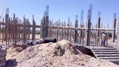 بالصور.. أعمال الإنشاءات بفرع نادي الاتحاد السكندري الجديد