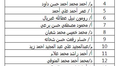 نتائج انتخابات جمعية مستثمرى 6 أكتوبر