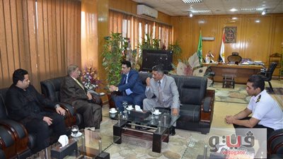 ياسين طاهر يستقبل ممثلي «الوحدة العربية الأفريقية» لمكافحة الإرهاب