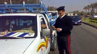 ضبط 6619 مخالفة مرورية خلال 24 ساعة في الجيزة