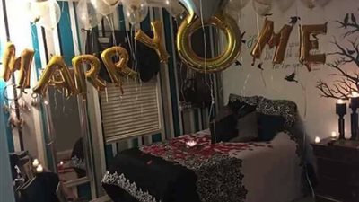 بالصور.. شاب يشعل «فيس بوك» بمفاجأة مدهشة لحبيبته