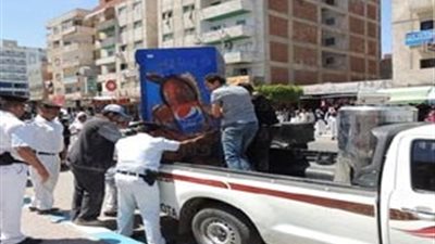 ضبط 162 بائعا متجولا وتنفيذ 95 حكما قضائيا خلال حملات بوسائل النقل