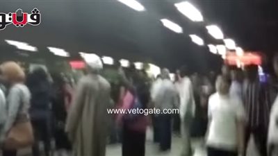 بالفيديو.. غياب الزحام من محطة مترو 