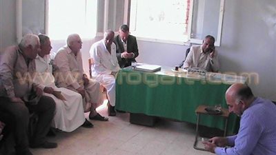 رئيس مدينة أولاد صقر يلتقى أهالي القصاصين