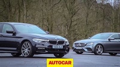 بالفيديو.. منافسة بين BMW ومرسيدس