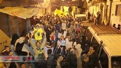 الأمن يفض مظاهرة للإرهابية بالغربية بعد اشتباكات مع الأهالي