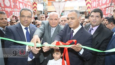 رئيـس البريد يفتتح مكتب بريد شربين بعد تحويله إلى مركز متكامل