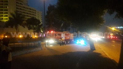 بالفيديو والصور.. حريق في إدارة مرور بولاق أبو العلا