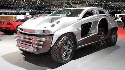 سبارو السويسرية تطرح أغرب تصميم سيارة بمعرض جنيف