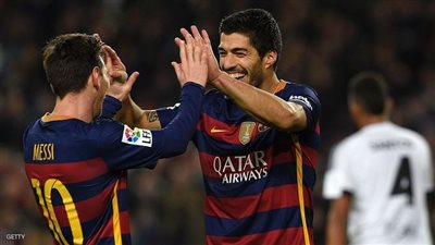 ميسي وسواريز يقودان برشلونة أمام بلباو في الليجا
