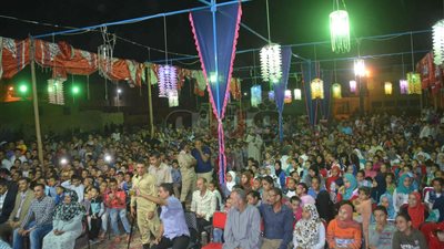 بالصور.. عروض الأراجوز وخيال الظل تتألق في قرية دلجا بالمنيا