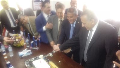 طاهر أبو زيد والجمال ومرشد في افتتاح مركز تنمية المجتمع بالجيزة