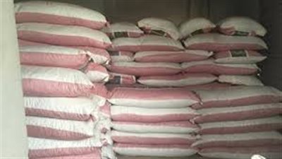 ضبط طن أرز مجهول المصدر في المنوفية