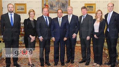 السيسي يبحث تطوير منظومة التعليم مع الوفد البريطاني