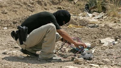 إحباط تفجير عبوة ناسفة أسفل طريق «أبو طويلة» بالشيخ زويد