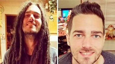 بالصور.. تغير شكل مجموعة من الأشخاص بعد زيارتهم لـ«الحلاق»