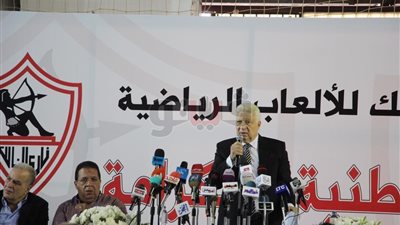 8 تصريحات نارية لمرتضى منصور بمؤتمر «صفقة القرن».. علمنا على الأهلي وكشفناه.. أحمد توفيق معروض على الأحمر و«عليه شيكولاتة».. فلوس تركي آل شيخ في صفقة النقاز هترجع بكرة