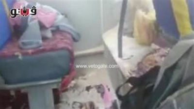 بالفيديو.. فريق من نيابة بني سويف يعاين حادث المنيا الإرهابي