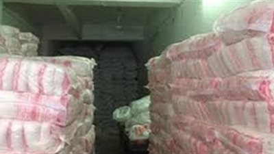 ضبط 3 أطنان سكر مجهول المصدر في المنوفية