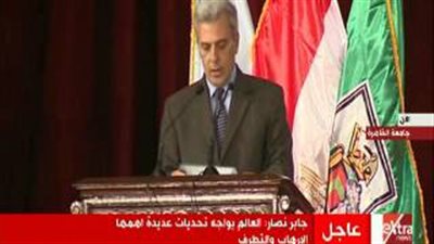 بالفيديو.. «نصار» يطالب الأمم المتحدة بتفعيل دورها في خدمة الإنسانية