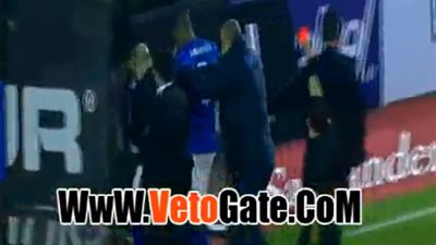 شاهد.. لحظة طرد «نيمار وكارلوس» بعد مشاجرتهما في مباراة البرازيل وكولومبيا