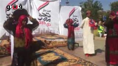 استعراضات شبابية على النغمات النوبية باحتفالات أعياد أسوان (فيديو)