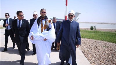 شيخ الأزهر يصل إلى نواكشوط قادما من البرتغال