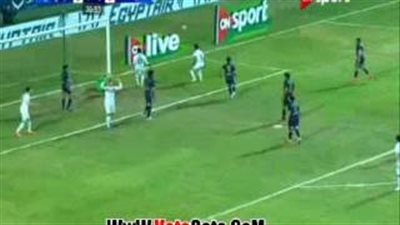 بالفيديو.. باولو يهدر فرصة هدف للزمالك أمام الإنتاج