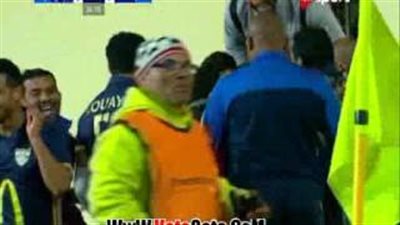 طارق طه يضيف الهدف الثاني للإنتاج في شباك الزمالك