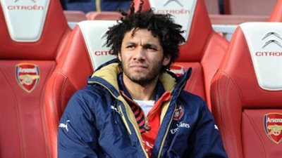 النني على مقاعد بدلاء أرسنال أمام بايرن ميونيخ بدوري الأبطال
