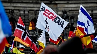 مظاهرات ضد جماعة بيجيدا اليمينية المتطرفة في جنوب ألمانيا