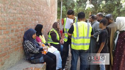 بالصور.. فحص 170 حالة في قافلة طبية بشبرا النخلة في الشرقية