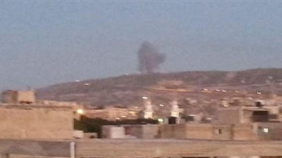 بالصور.. مقاتلات مصرية توجه 6 ضربات لمعاقل «داعش» بدرنة الليبية