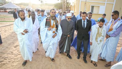 شيخ الأزهر يزور إذاعة القرآن الكريم الموريتانية (صور)