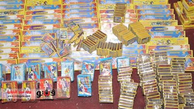 بالصور.. ضبط مخزن بداخله كميات من الألعاب النارية المحظورة ببورسعيد