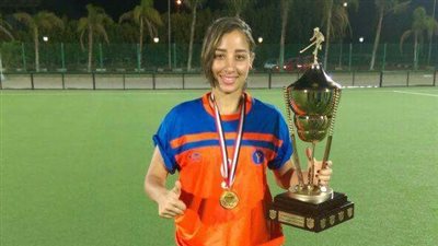 إصابة لاعبة هوكي بنادي الشمس بتمزق في أربطة القدم