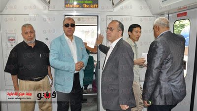 بالصور.. «صبرة»: القطارات المكيفة تحدث نقلة على الخط الأول للمترو