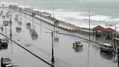 طقس مائل للبرودة على المحافظات وأمطار على السواحل الشمالية.. غدا