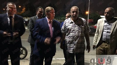 بالصور.. محافظ الإسماعيلية يتفقد أعمال تطوير الطريق الدائري